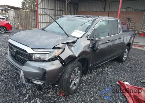 2025 Honda Ridgeline Rtl из США, поврежденный, VIN 5FPYK3F51SB004233